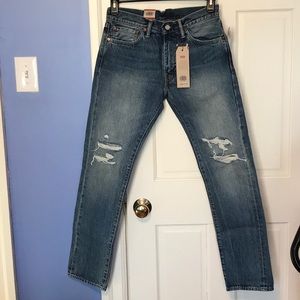 Levis 511 Jeans Men's Slim Fit Red Line Selvedge